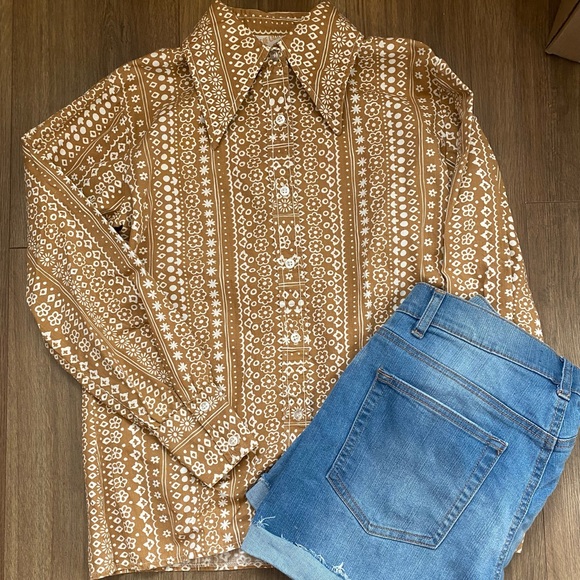 ⭐️Vintage⭐️ Koret of California button down top- size small - Picture 1 of 7